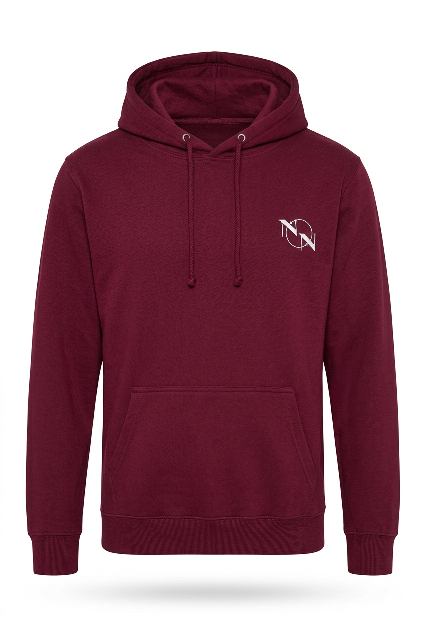 Burgandy Red 'Netball Mum' Hoodie
