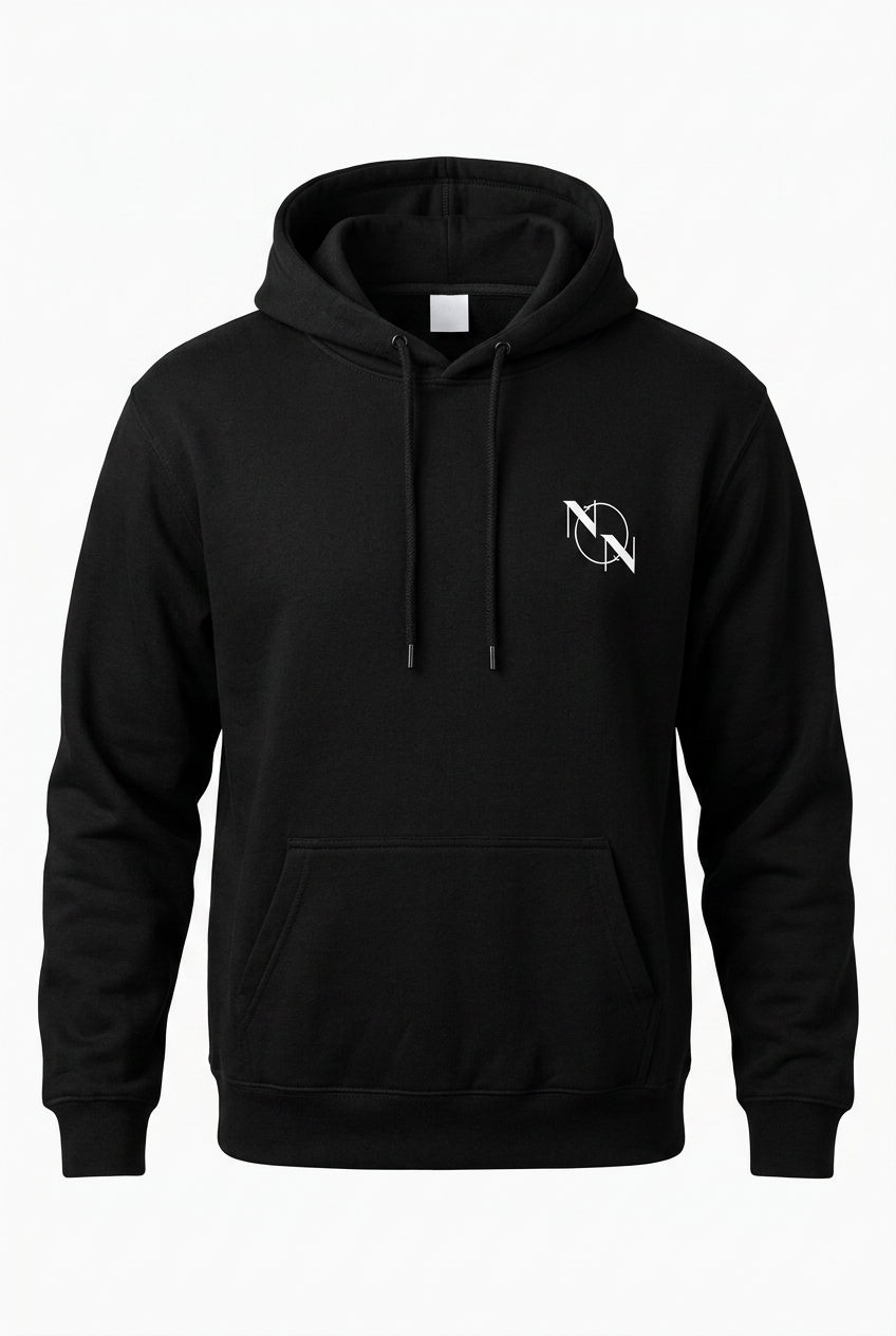 Black & White 'Netball Mum' Hoodie