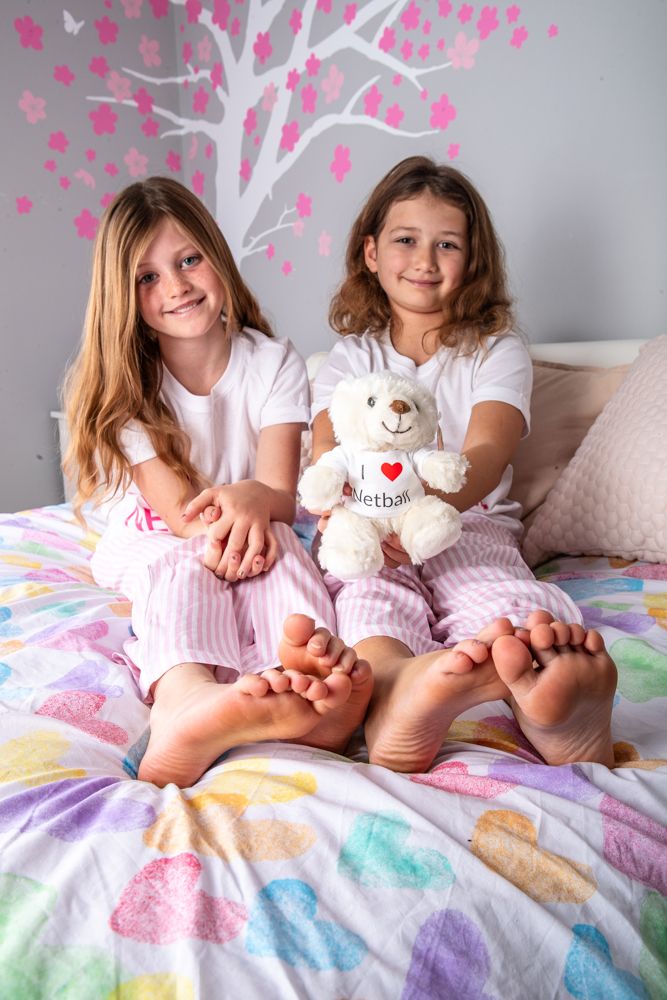 'I Love Netball' Medium Size Bear